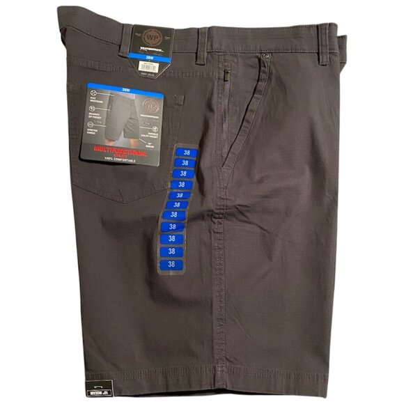 Weatherproof Men's Flex Waist Stretch Multifunctional Utility Shorts Size 38W - Picture 6 of 14